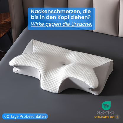 Aufwachen ohne Nackenschmerzen - auch wenn sie bis in den Kopf ziehen