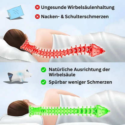Aufwachen ohne Nackenschmerzen - auch wenn sie bis in den Kopf ziehen