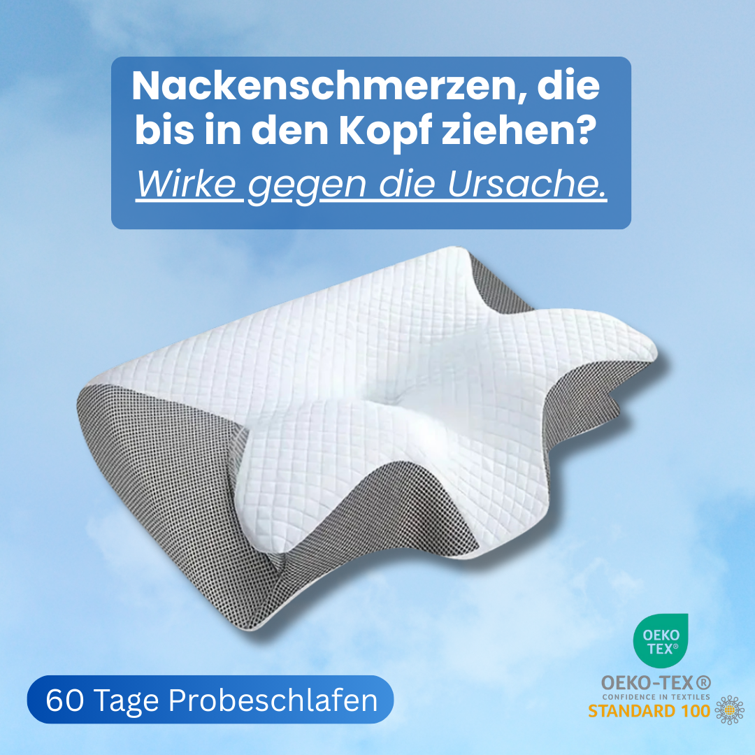 Aufwachen ohne Nackenschmerzen - auch wenn sie bis in den Kopf ziehen