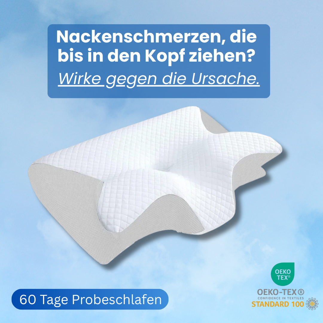 Aufwachen ohne Nackenschmerzen - auch wenn sie bis in den Kopf ziehen